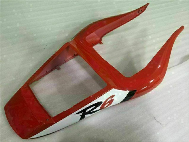 Yamaha R6 98-02 Motorrad Verkleidungen - Rot Weiß Yamaha R6 98-02 Motorrad Verkleidungen - Rot Weiß