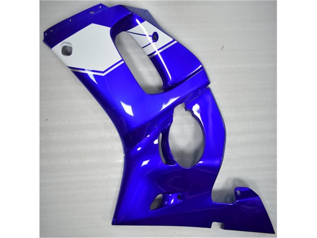 Yamaha R6 98-02 Motorrad Verkleidungen - Weiß Blau Yamaha R6 98-02 Motorrad Verkleidungen - Weiß Blau