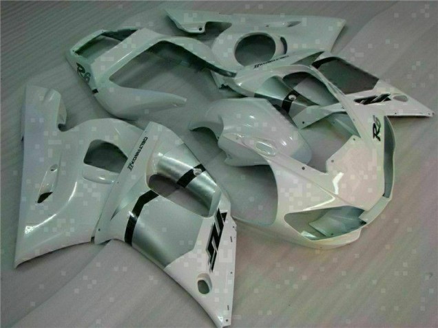 Yamaha R6 98-02 Motorrad Verkleidungen - Weiß Yamaha R6 98-02 Motorrad Verkleidungen - Weiß