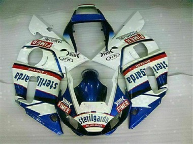Yamaha R6 98-02 Motorrad Vollverkleidung - Blau Weiß