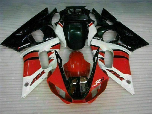 Yamaha R6 98-02 Motorrad Vollverkleidung - Rot Schwarz Yamaha R6 98-02 Motorrad Vollverkleidung - Rot Schwarz